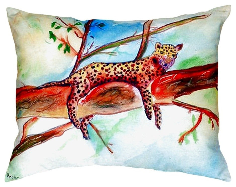 Leopard No Cord Pillow - Set of Two 16x20