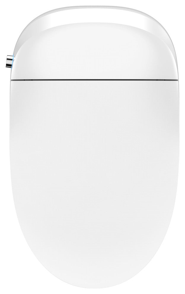 CastelloUSA New York All-In-One Smart Toilet With Bidet Seat, Simple Plus