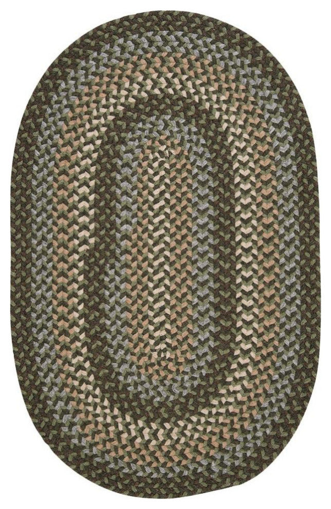 Colonial Mills Rug Boston Common Moss Green Oval