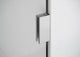 47"Wx78"H Frameless 3 Panel Inline Shower Door, Brushed Nickel