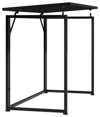 Techni Mobili Space Saving Folding Desk, Black