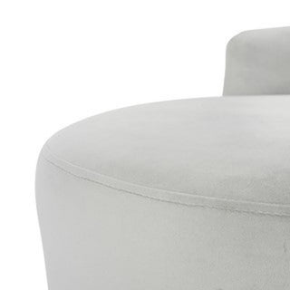 Safavieh Evangeline Parisian Settee, Grey/Black