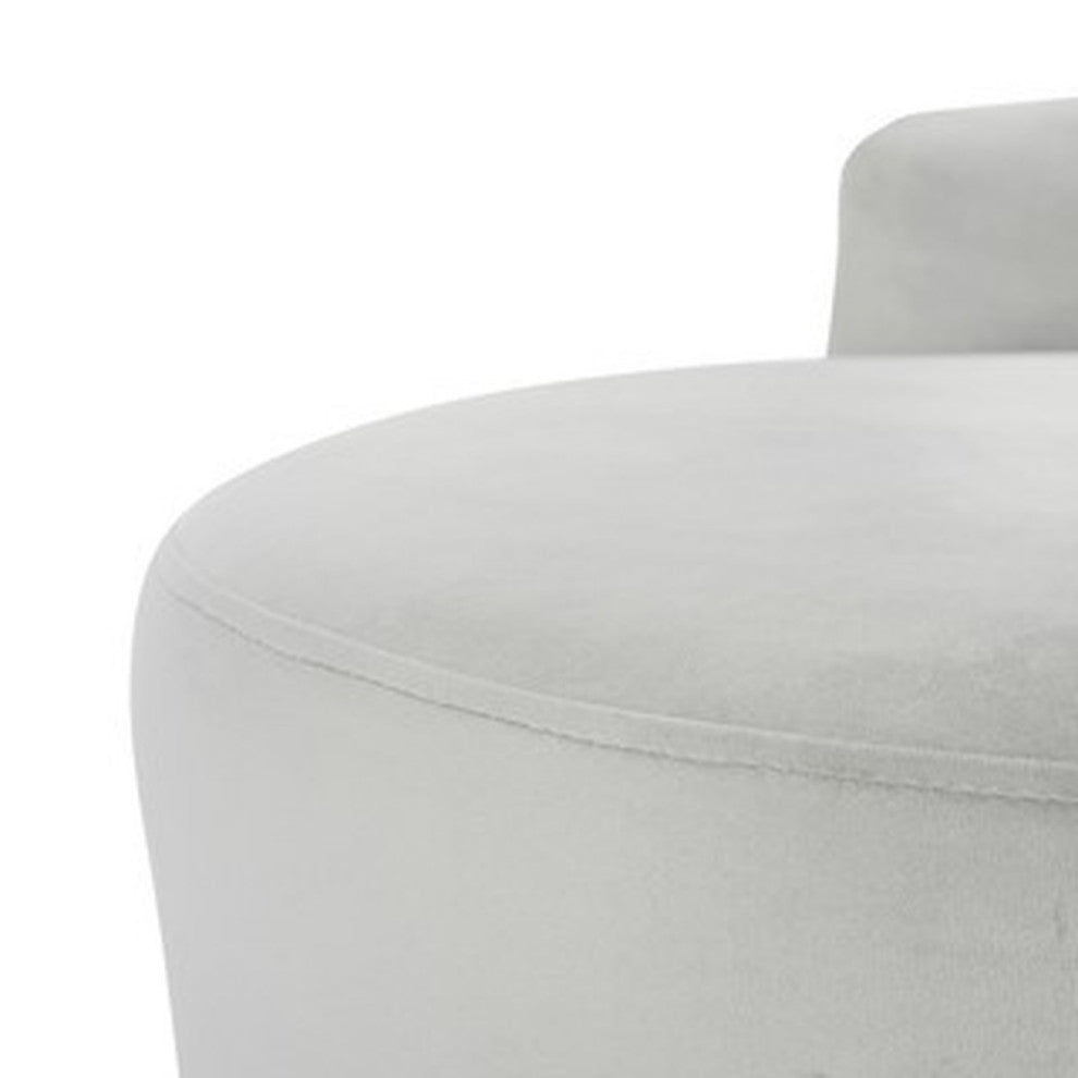 Safavieh Evangeline Parisian Settee, Grey/Black