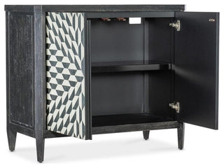 Side-view with doors open on white background; full product visible.