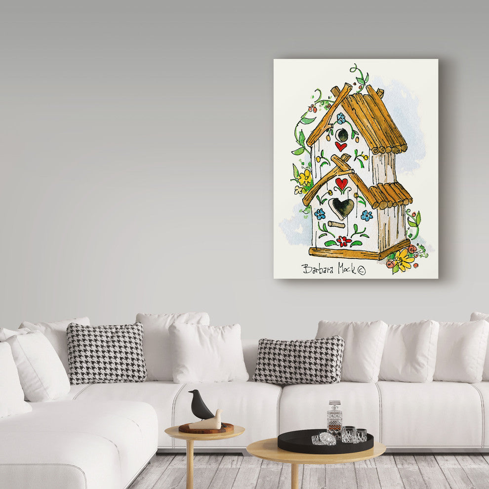 Barbara Mock 'Dutch Flower Inn' Canvas Art