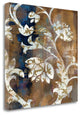 "Moonlight Magnolia Silhouette II" By Silvia Vassileva, Gallery Wrap Canvas