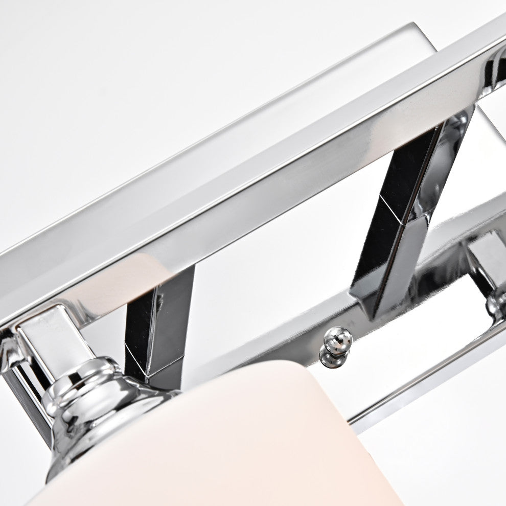 CHLOE Lighting Jane Contemporary 4-Light Chrome Bath Vanity Fixture