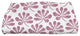 Ina, Floral Print Bath Towel, Purple