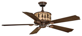 Yosemite 56" LED Tree Ceiling Fan Burnished Bronze
