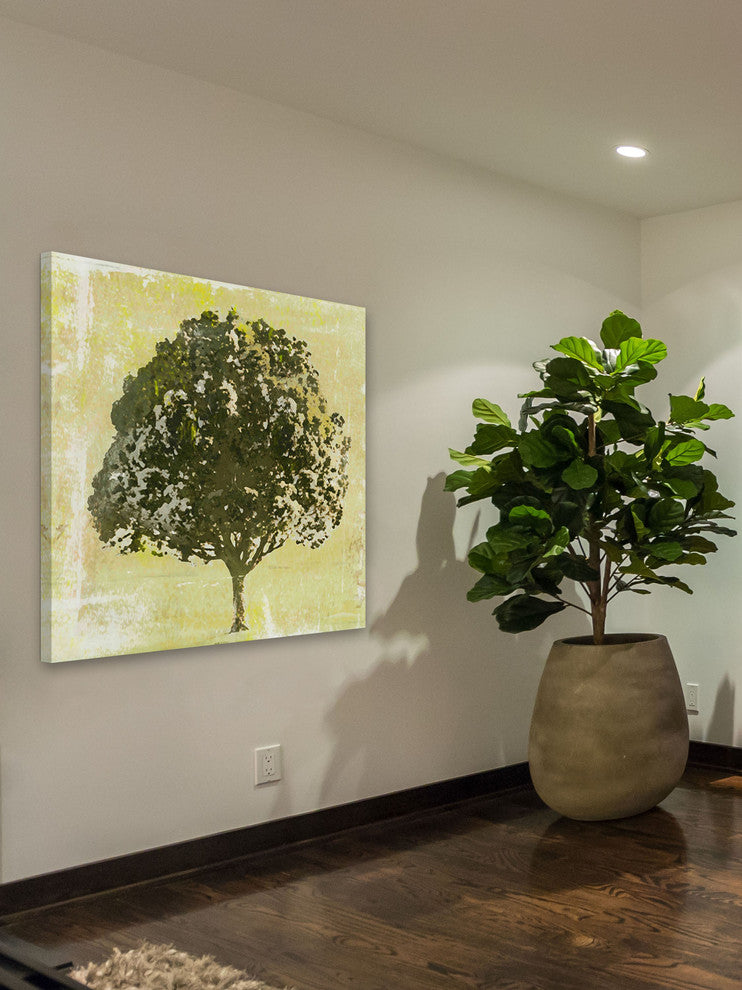 "Midori" Painting Print on Canvas by Aryai