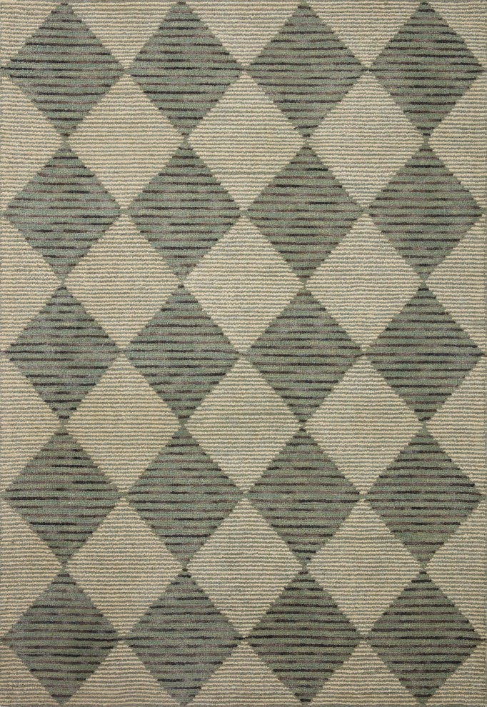 Chris Loves Julia x Loloi Francis Area Rug, Spa / Granite, 8'-6" X 12'