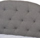 Eliza Modern and Contemporary Grey Fabric Upholstered Full Size Daybed