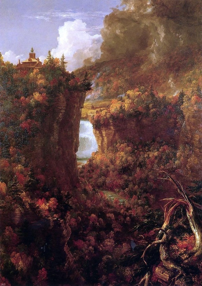 Thomas Cole Portage Falls on the Genesee Wall Decal