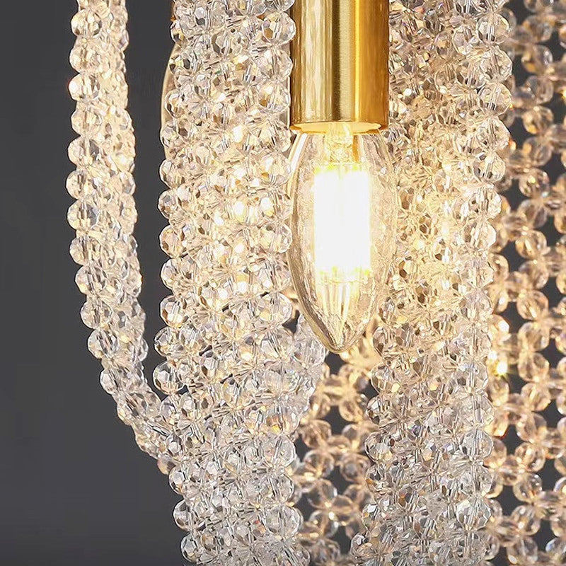 MIRODEMIÂ® Rialto | Luminous Crystal Pendant Light for Kitchen