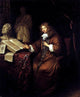 Caspar Netscher Portrait of Abraham van Lennep Wall Decal Print