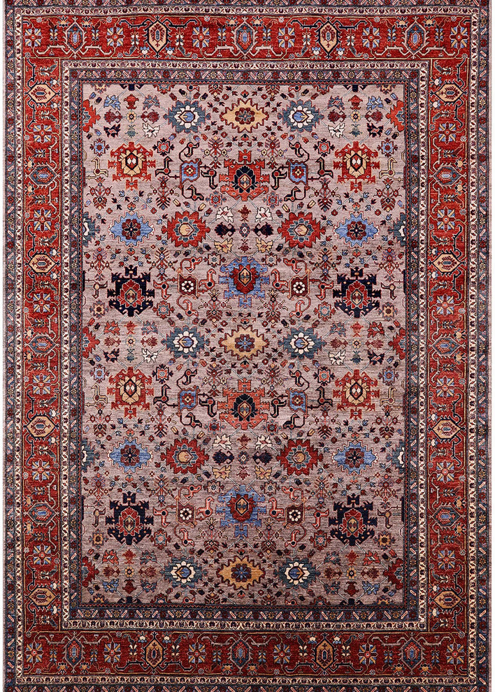 Ahgly Company Indoor Rectangle Mid-Century Modern Area Rugs, 2' x 4'