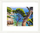 "Lavandou" Framed Digital Print by Adriano Galasso, 25x21"