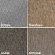 Luxurious Kasbah Diamond Pattern Indoor/Outdoor Rug, Drizzle, 9x13