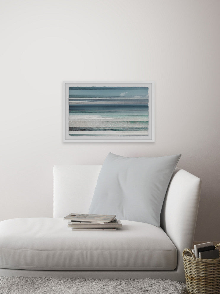 "Himara" Framed Painting Print, 24"x16"
