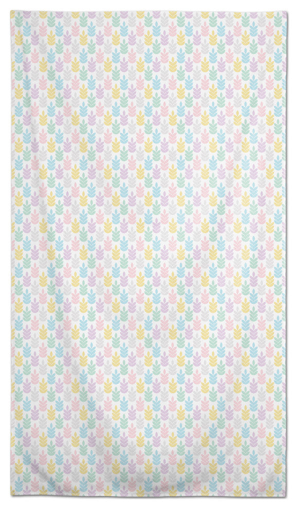 Pastel Botanicals 58 x 102 Outdoor Tablecloth
