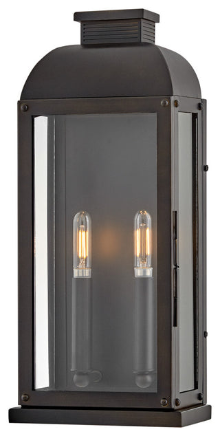 Hinkley Lighting 28834 Tiverton 2 Light 17" Tall Wall Sconce - Oxidized Brass
