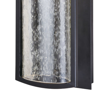 Logan Bronze LED Motion Sensor Dusk to Dawn Outdoor Wall Light, Carbon Bronze