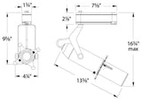 WAC Lighting Framing ProjectorLED, 2700K, 85CRI, Adjustable Beam, Black, H Track