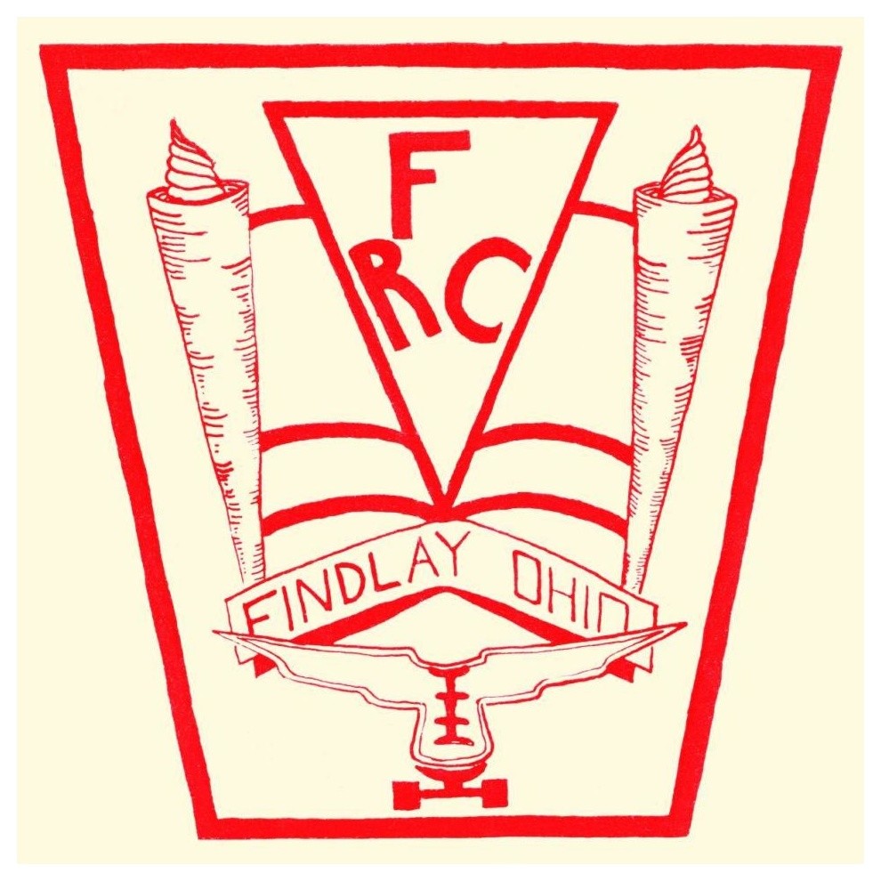 "Findlay Roller Club" Digital Paper Print by Retrorollers, 42"x42"
