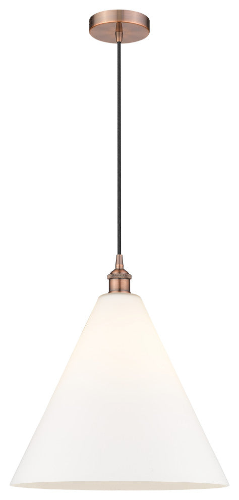 Innovations 616-1P-AC-GBC-161 1-Light Pendant, Antique Copper