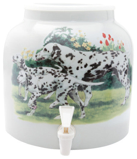 Goldwell Designs Dalmatians Design Water Dispenser Crock
