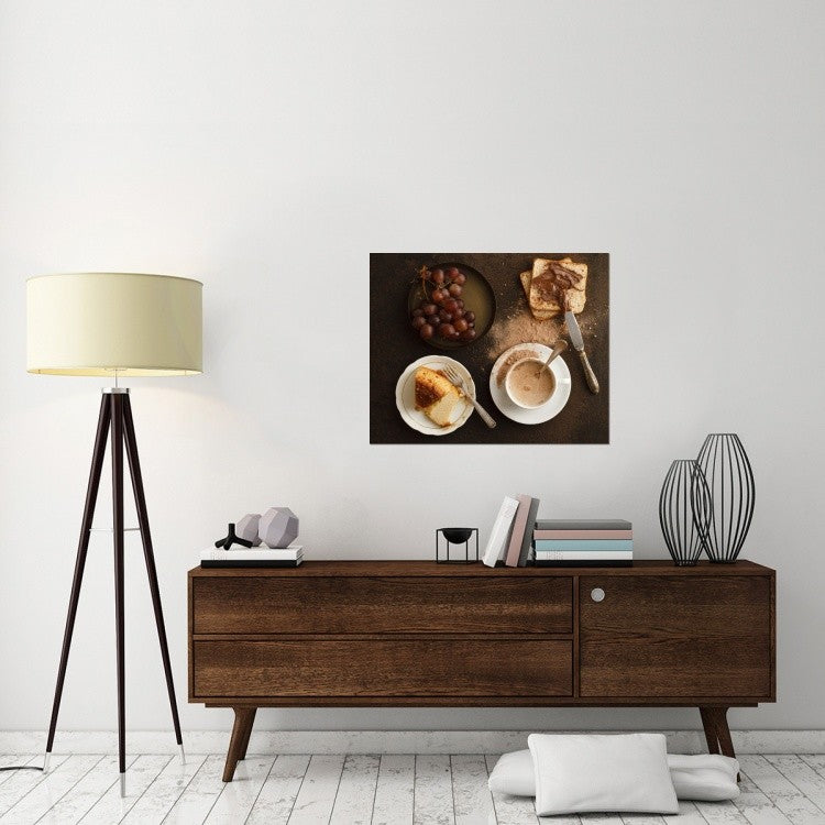 "Brown" Stretched Canvas Giclee by Luiz Laercio, 35x28"