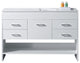 Gloria 48" Single Bathroom Vanity Set, White