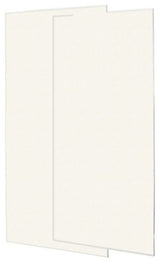 Swan 36x72 Solid Surface Shower Wall Panel, Tahiti Ivory