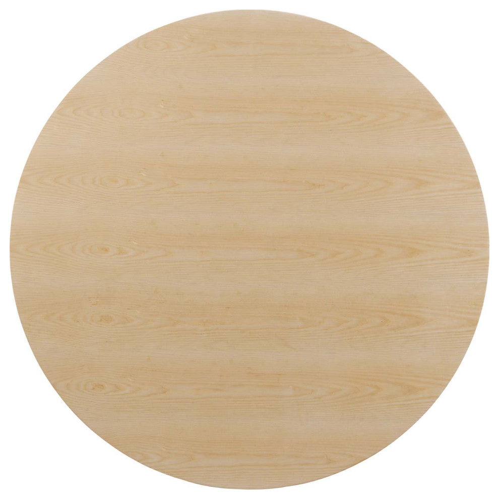 Lippa 60" Dining Table White Natural -5176