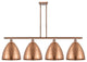 Ballston Dome Island Light, Antique Copper, Antique Copper
