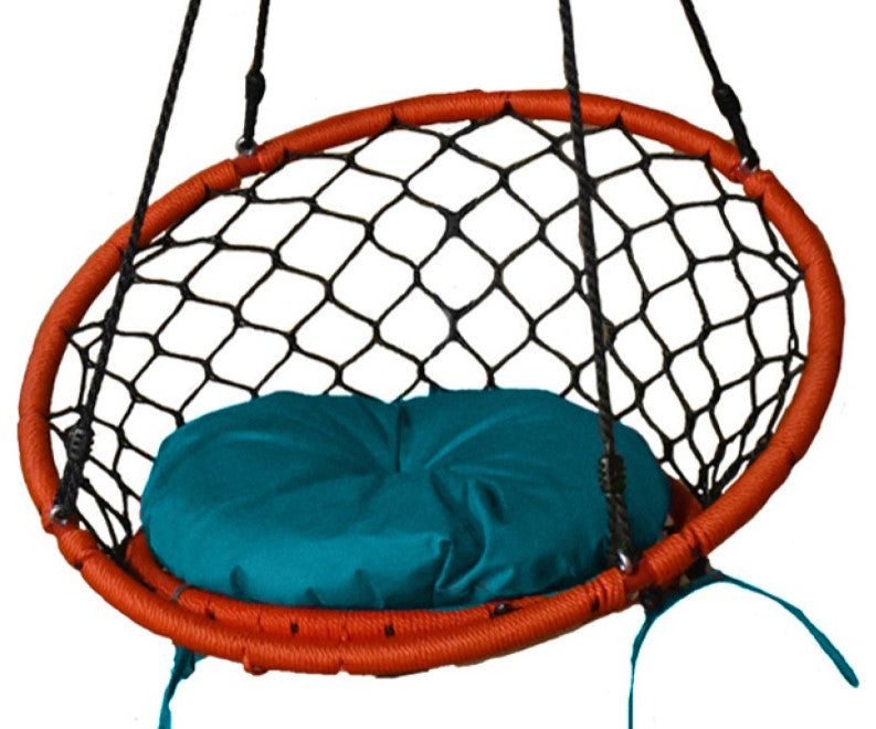 Turquoise Small Dreamcatcher Swing Cushion