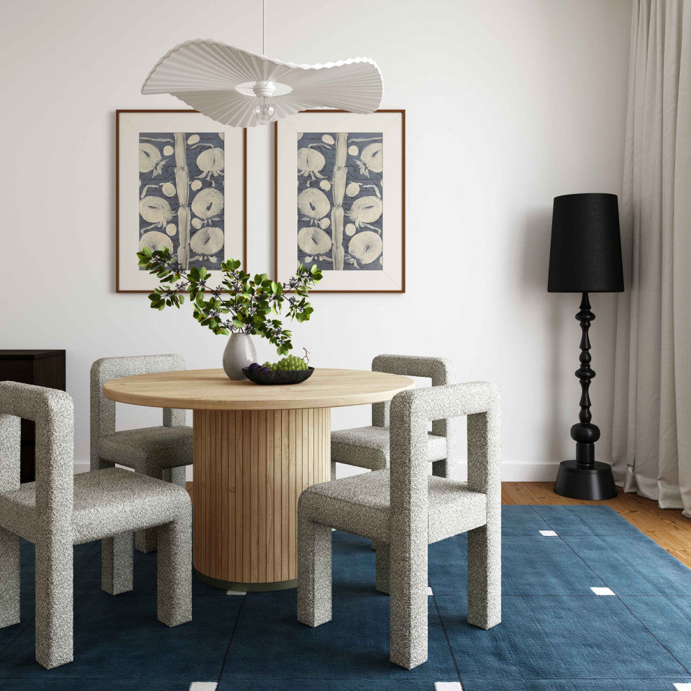 TOV Furniture Chelsea Ash Wood Round Dining Table