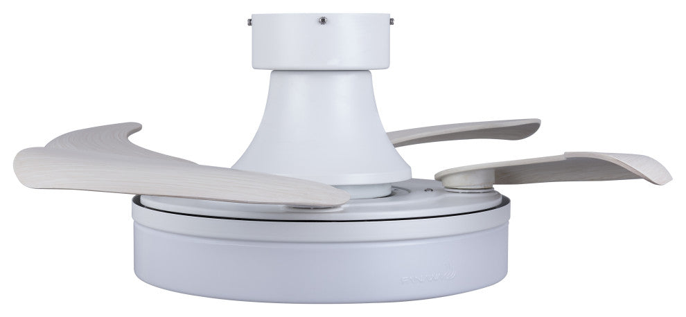 Fanaway Orbit 36" Ceiling Fan With Light, Matte White