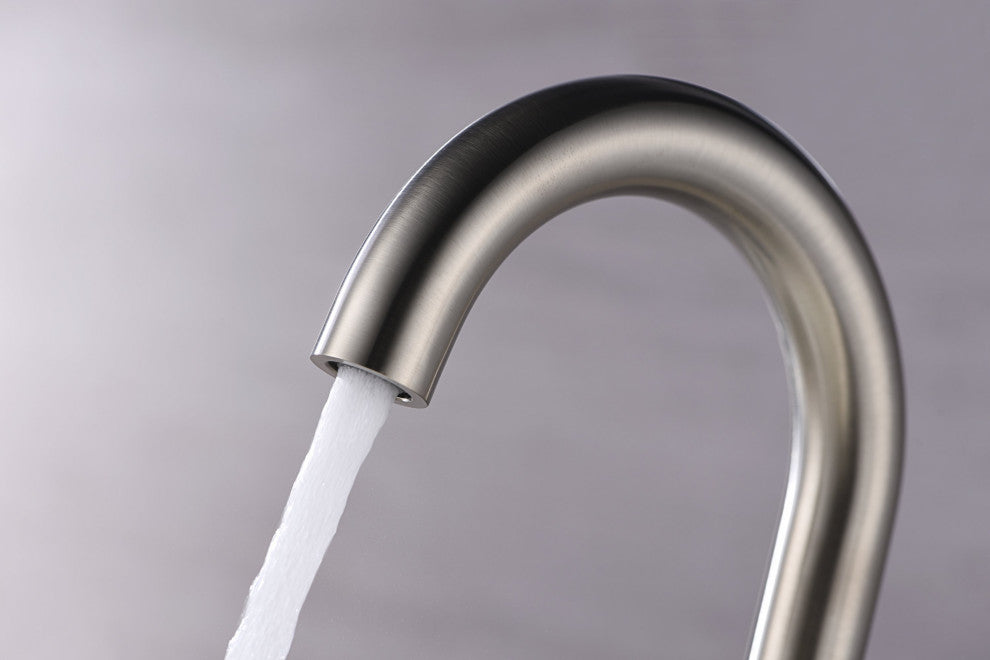 Ultra Faucets UF3800X Single Handle Bathroom Faucet, Brushed Nickel