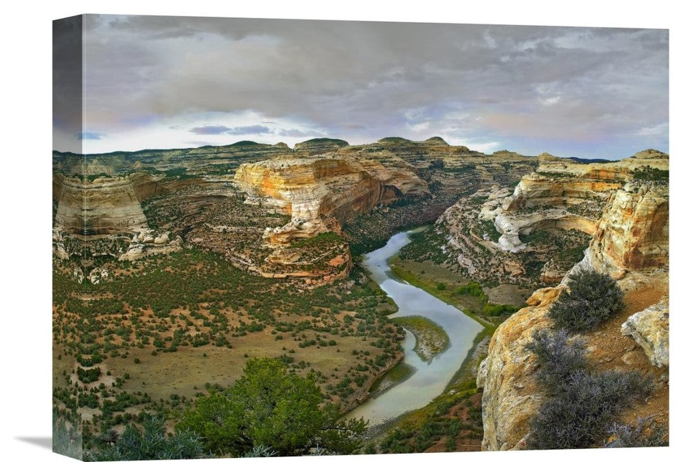 "Yampa River Through Canyons, Dinosaur National Monument, Colorado" Artwork
