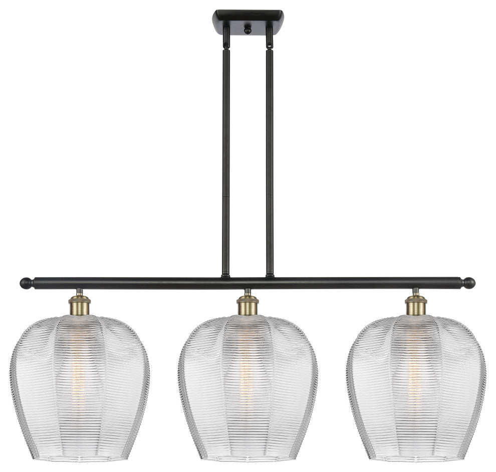 Innovations 516-3I-BAB-G462-12-LED 3 Light Island Light, Black Antique Brass