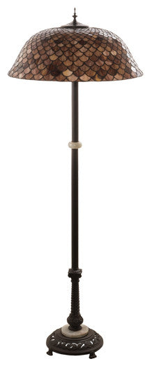 Meyda Lighting 230384 62" High Fishscale Floor Lamp