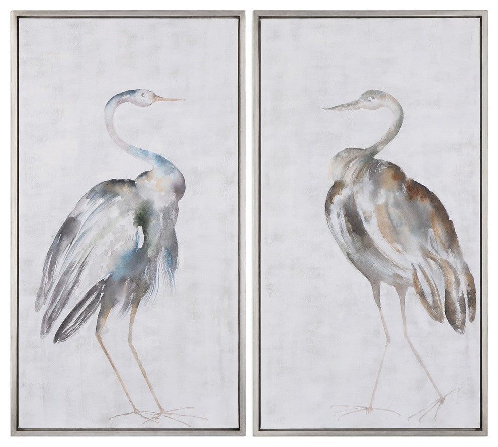 Uttermost Summer Birds Framed Art S/2