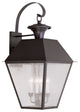 Livex 2172-07 4-Light Bronze Outdoor Wall Lantern, Bronze