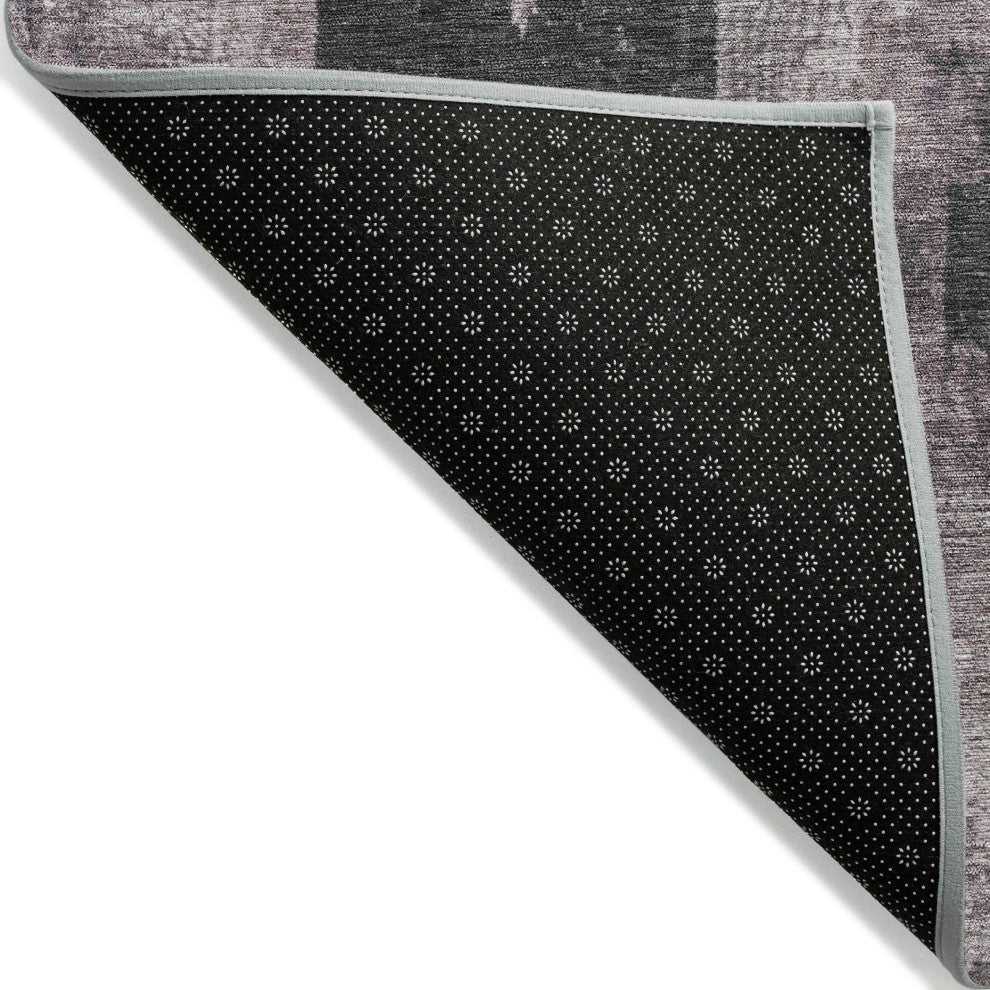 Machine Washable Indoor/Outdoor Chantille ACN1894 Violet 10' x 14' Rug