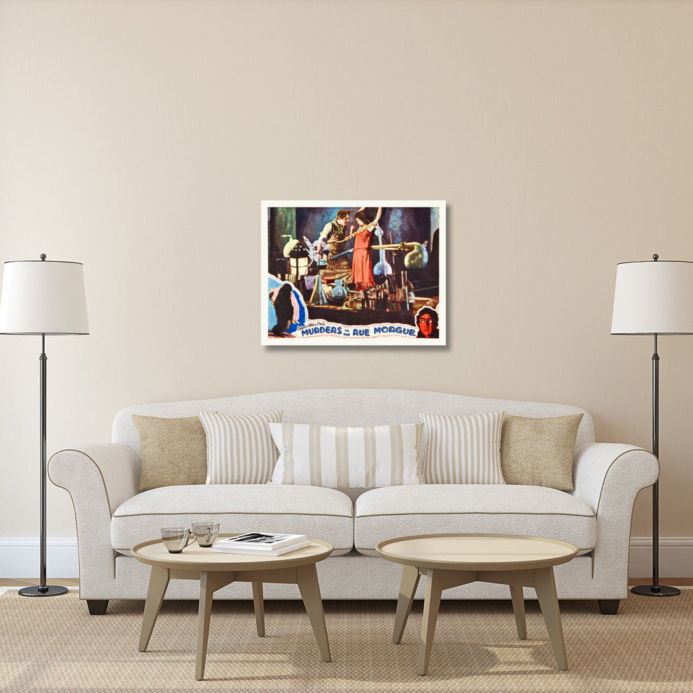 "Murders In The Rue Morgue" Canvas by Hollywood Photo Archive, 40x32"