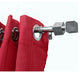 Extendable Curtain Rod Set 51 to 82 L -Diam