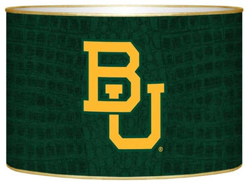 L3128-Interlocking BU on Green Crock Letter Box