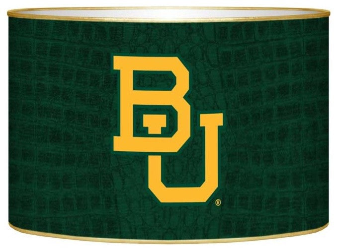 L3128-Interlocking BU on Green Crock Letter Box