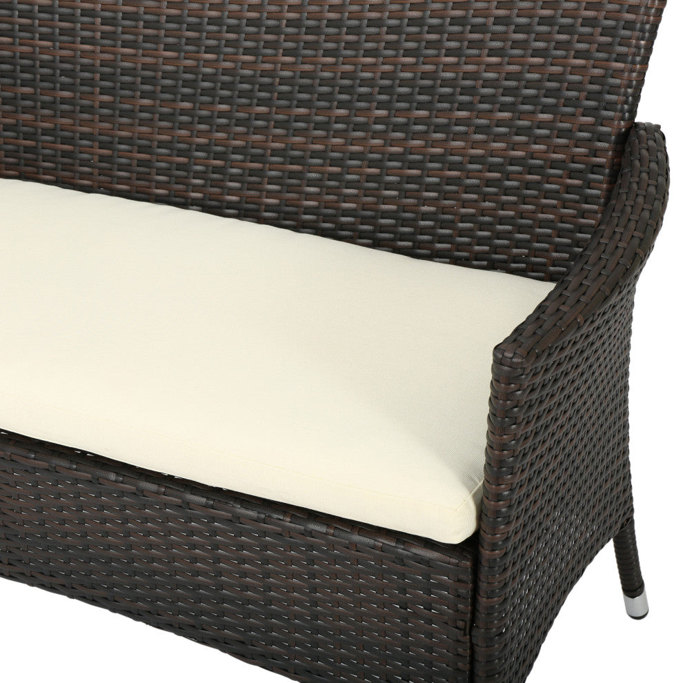 GDF Studio 2-Piece Ines Multi-Brown Outdoor Set